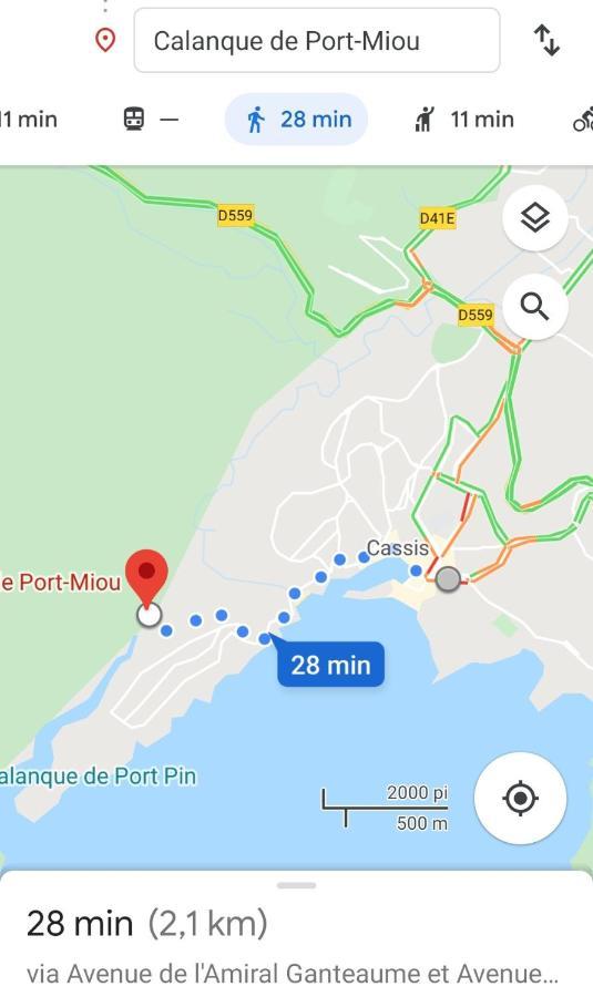 Appartement Au Coeur De Cassis Vue Sur Le Parc المظهر الخارجي الصورة